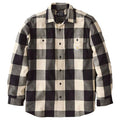 Carhartt Plaid flannel shirt oat milk