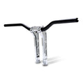 PM, 1-1/4" Phatbar & 14.5" riser kit. Chrome