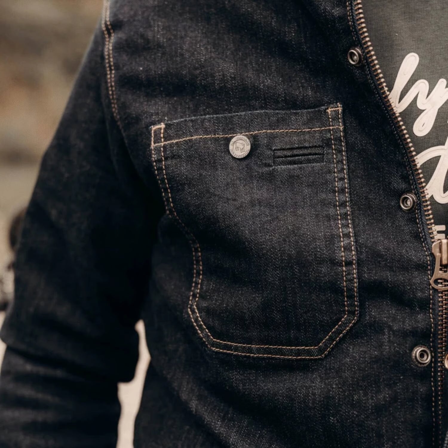 Holy Freedom King jacket denim