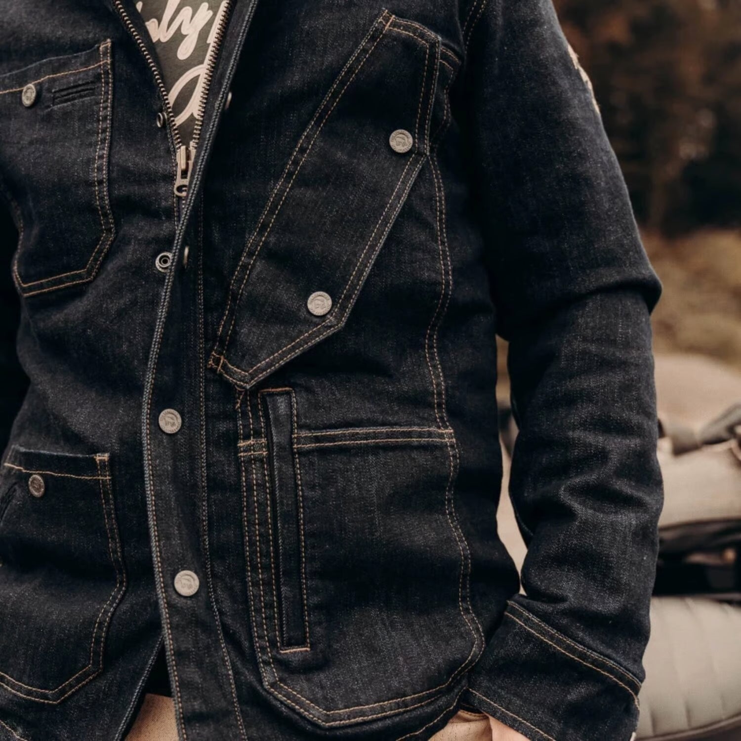 Holy Freedom King jacket denim