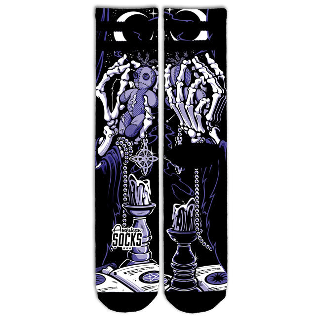 American Socks Vodoo Signature socks purple