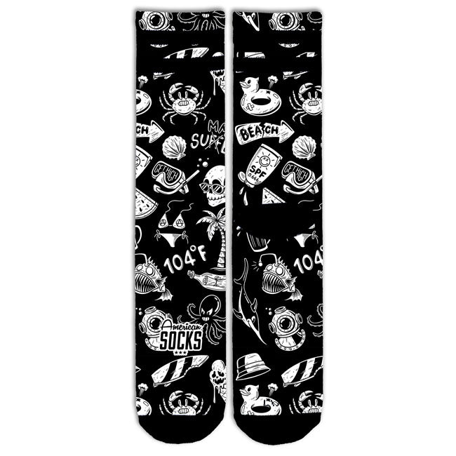 American Socks Hella Hot Signature socks black