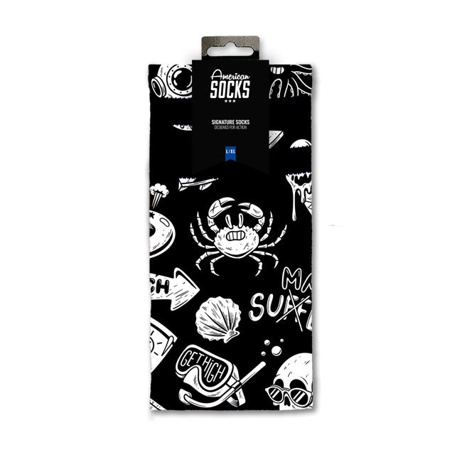 American Socks Hella Hot Signature socks black
