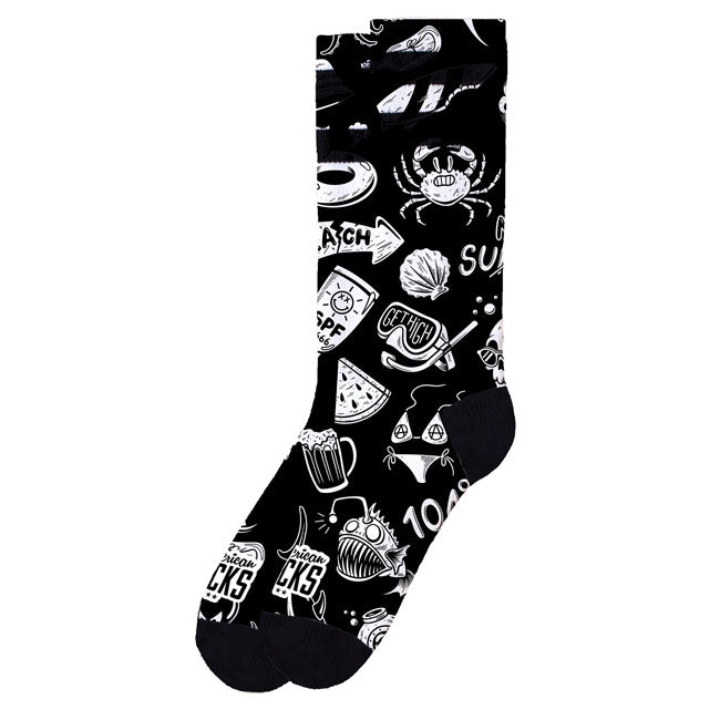 American Socks Hella Hot Signature socks black