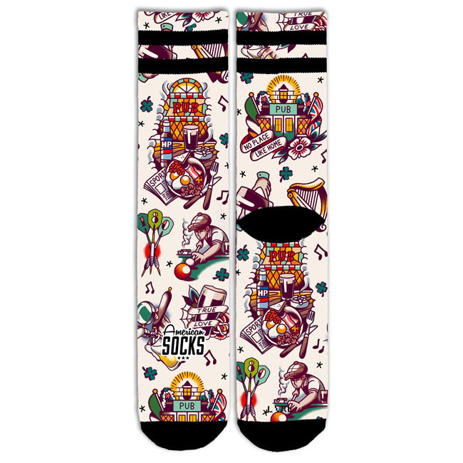 American Socks Pub Signature socks beige