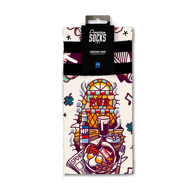 American Socks Pub Signature socks beige