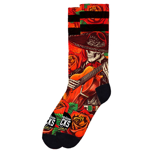 American Socks El Mariachi Signature socks red