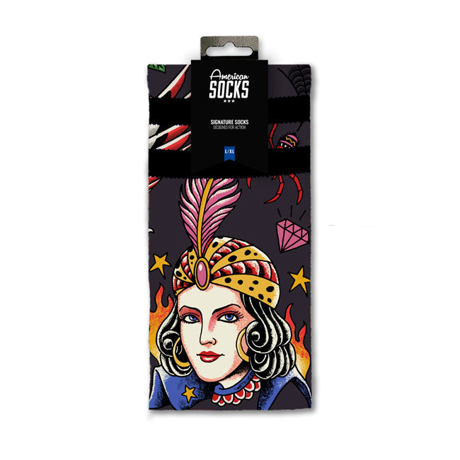 American Socks Sorcerer Signature socks black