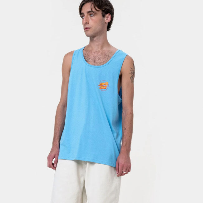 Santa Cruz Partial Dot top pacific blue