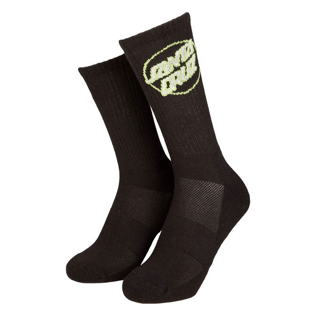 Santa Cruz Partial Dot sock pacific blue&black