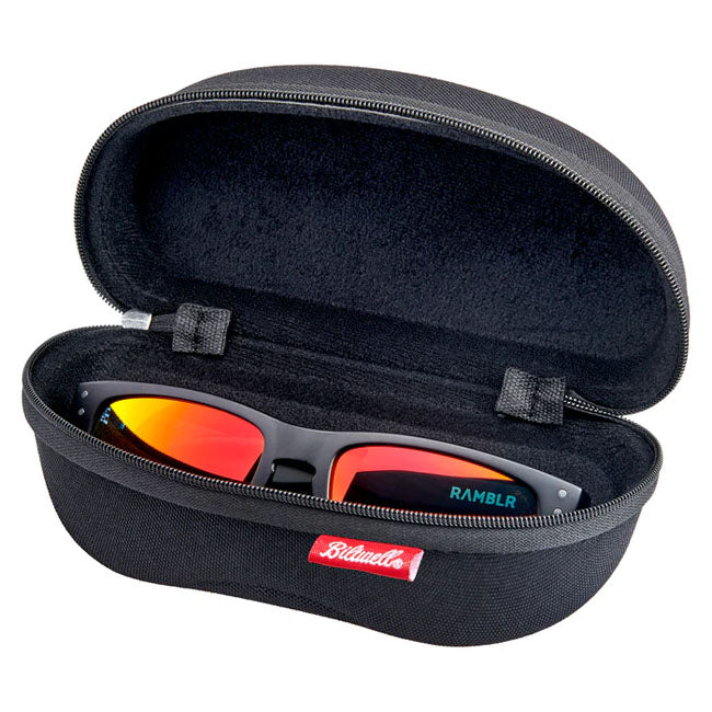 Biltwell Ramblr sunglasses red mirror