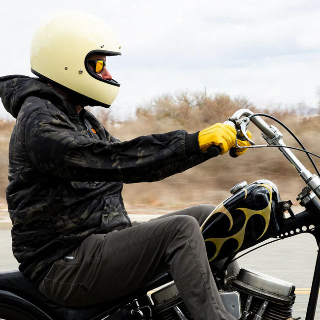 Biltwell Ramblr sunglasses red mirror