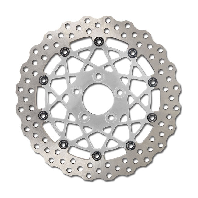 PM, Speedstar Race Series 320mm Front Brake Rotor. Chrome