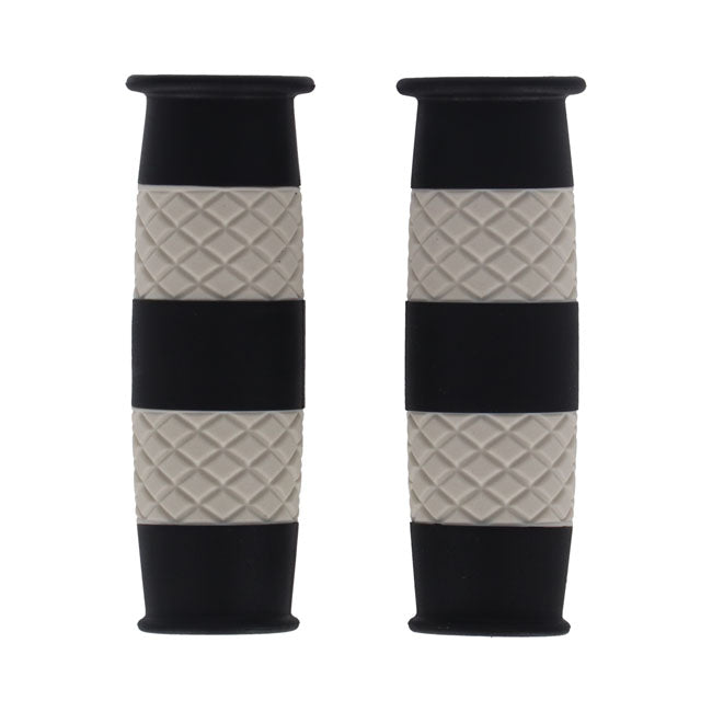 13 1/2 Outlaw grips black/white 7/8"