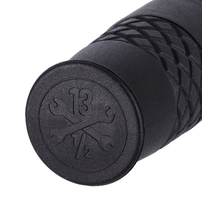 13 1/2 Outlaw grips black 1"