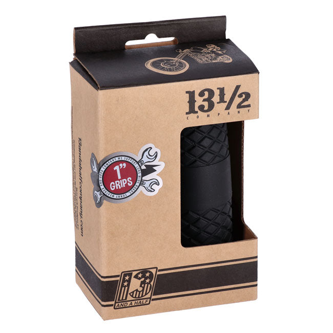 13 1/2 Outlaw grips black 1"