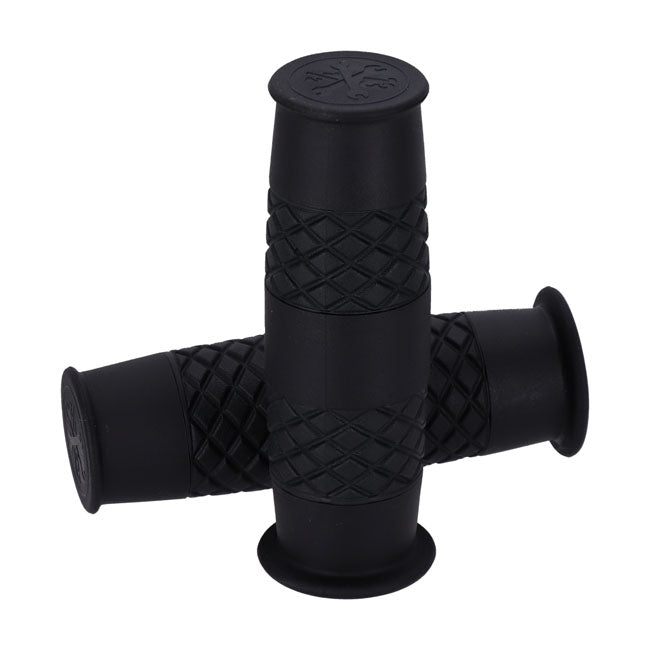 13 1/2 Outlaw grips black 1"