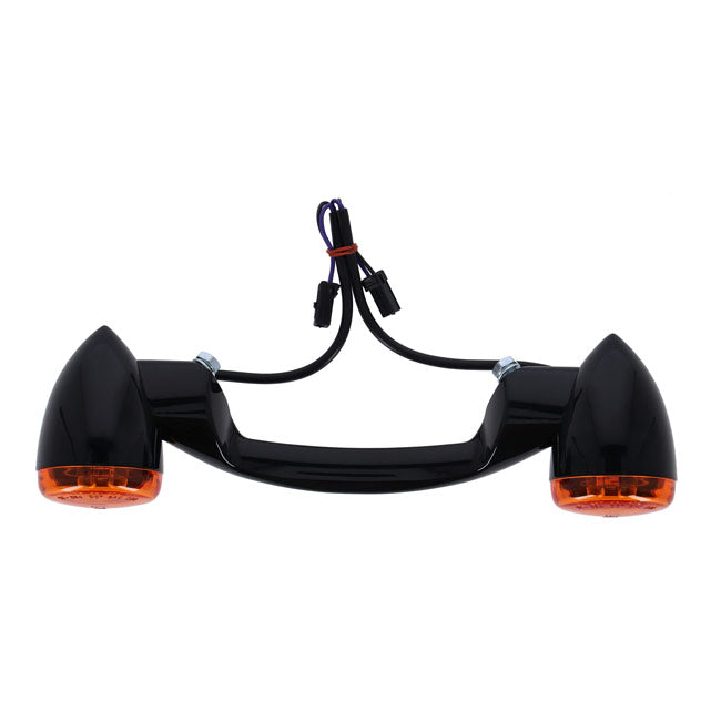 Bullet turn signal bar, without license plate relocation kit