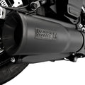 Vance & Hines, 2-1 Hi-Output Slip-On. Black — 25 Indian Scout; Bobber