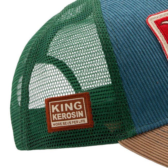 King Kerosin Country Roads cap smoke blue