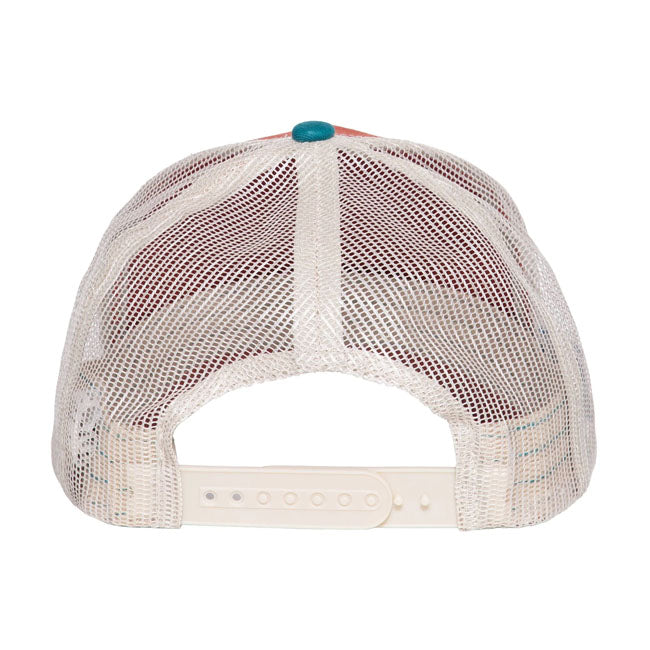 King Kerosin Tough old crow cap red&blue