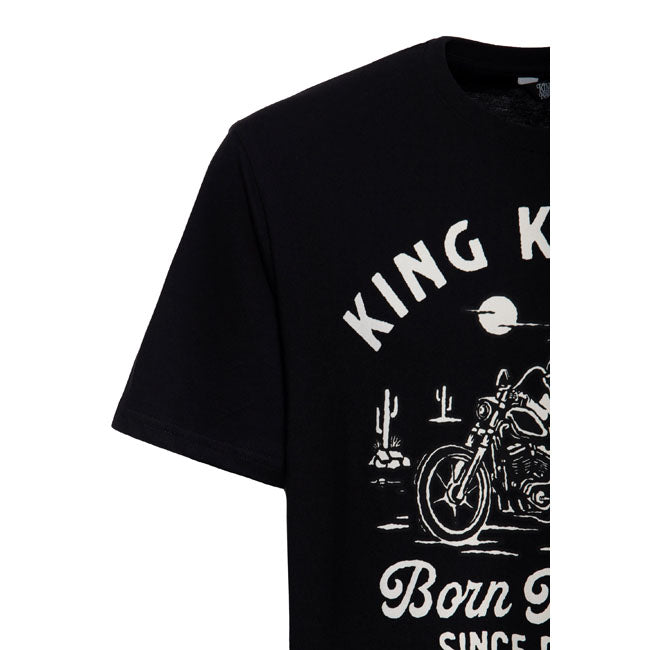 King Kerosin Born to kill t-shirt black