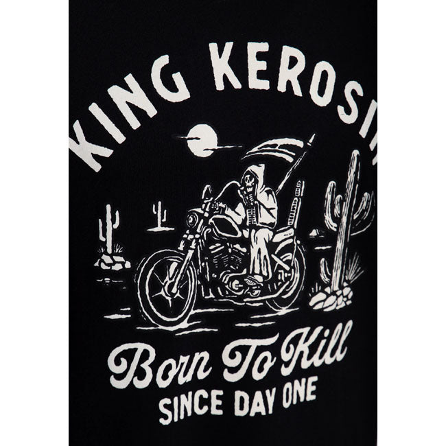 King Kerosin Born to kill t-shirt black