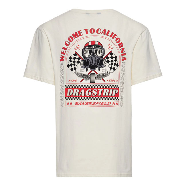 King Kerosin Welcome to California t-shirt offwhite