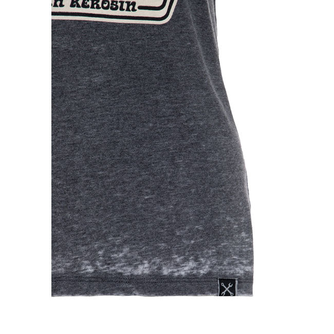 Queen Kerosin Forever 2 wheels t-shirt anthracite