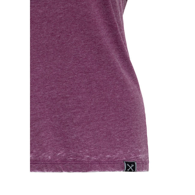 Queen Kerosin Queen of everything t-shirt plum