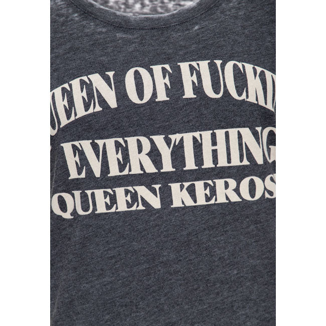 Queen Kerosin Queen of everything t-shirt anthracite
