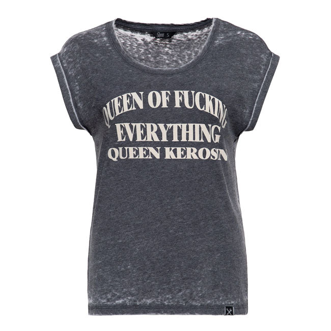 Queen Kerosin Queen of everything t-shirt anthracite