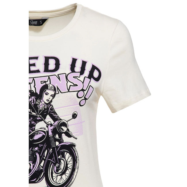 Queen Kerosin Speed up Queens t-shirt offwhite