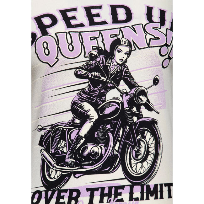 Queen Kerosin Speed up Queens t-shirt offwhite