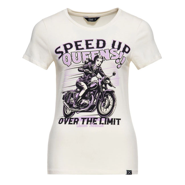 Queen Kerosin Speed up Queens t-shirt offwhite