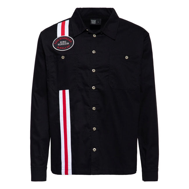 King Kerosin Los Angeles Supply Co shirt black