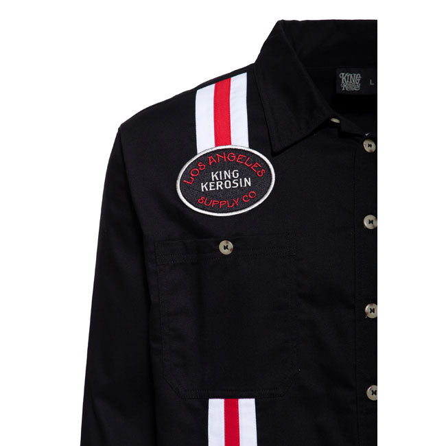King Kerosin Los Angeles Supply Co shirt black