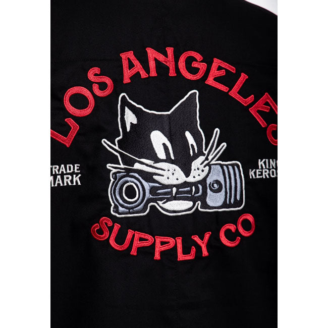 King Kerosin Los Angeles Supply Co shirt black