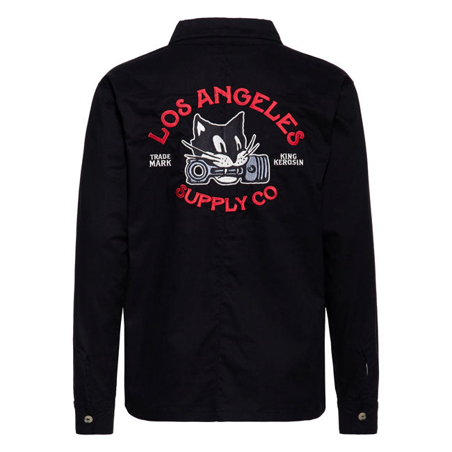King Kerosin Los Angeles Supply Co shirt black