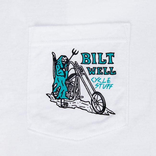 Biltwell Reaper t-shirt white