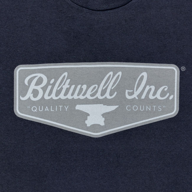 Biltwell Grey shield t-shirt black