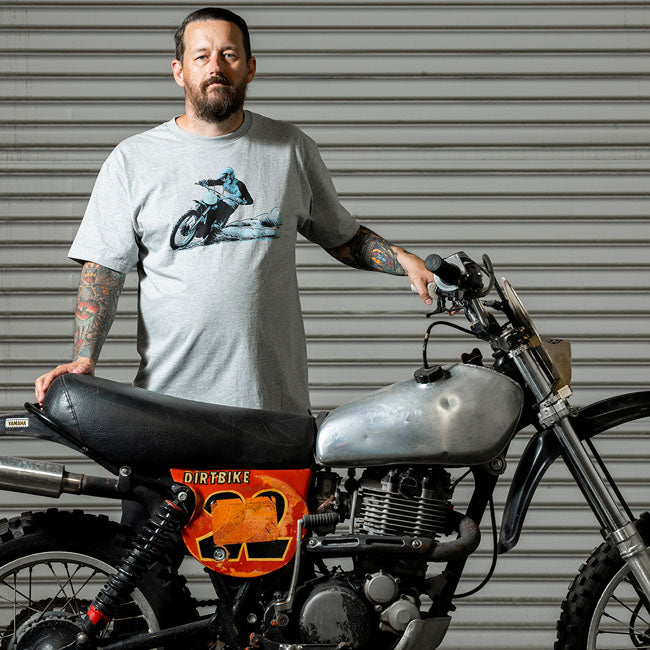 Biltwell Roost t-shirt sporty gray