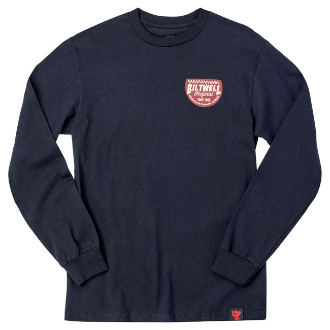Biltwell Left turn long sleeve t-shirt black