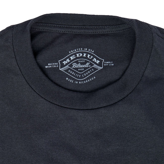 Biltwell Left turn long sleeve t-shirt black