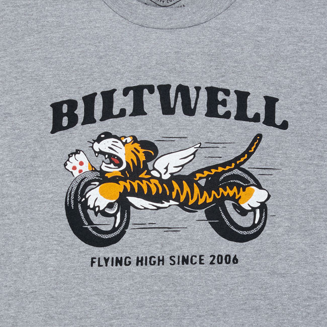 Biltwell Tiger long sleeve graphite