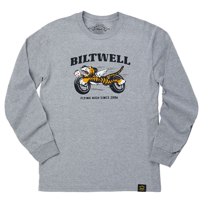 Biltwell Tiger long sleeve graphite