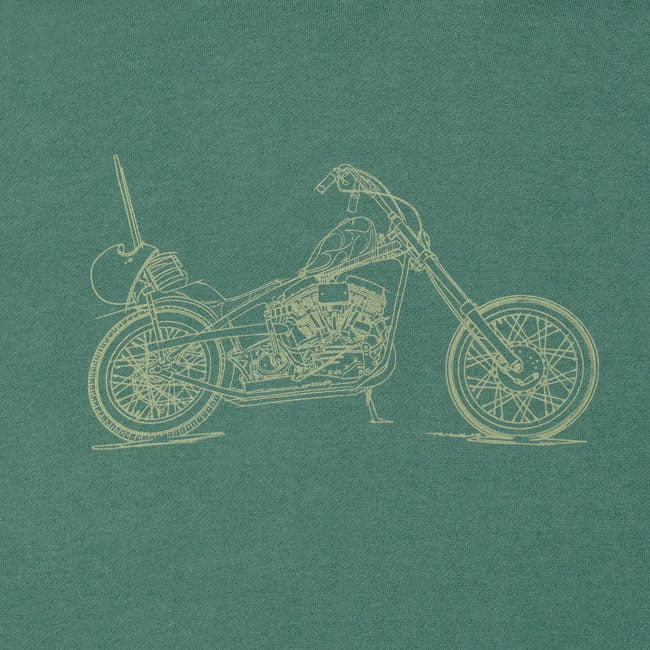 Biltwell Pan hoodie green