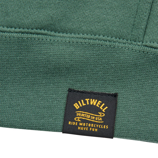 Biltwell Pan hoodie green