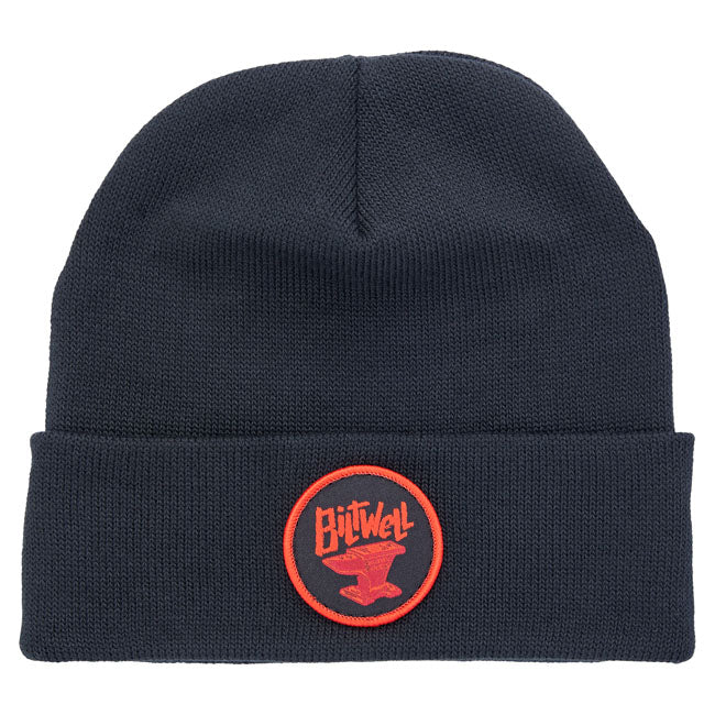 Biltwell Anvil beanie black/red
