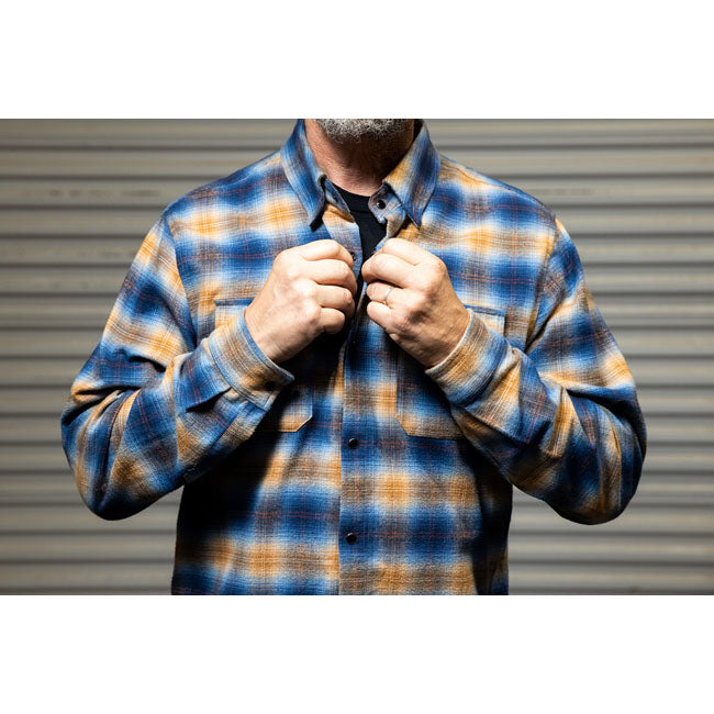 Biltwell HI Test Flannel shirt baja